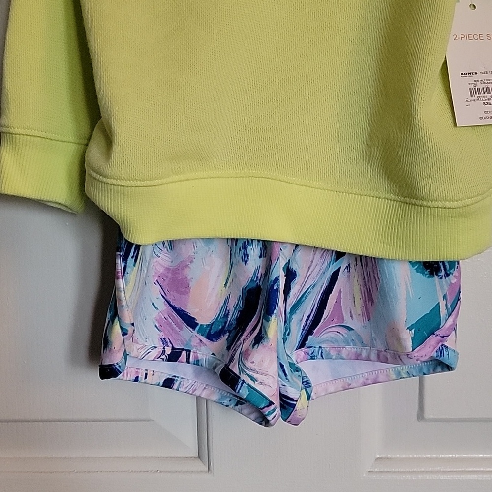 Disney and Jumping Beans Minnie Mouse 2-piece set, 12m hoodie and shorts. NWT - Picture 8 of 8